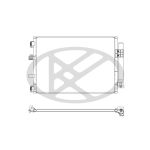 Condensator, airconditioning KOYORAD CD320700