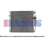 Condensator, airconditioning AKS DASIS 142038N