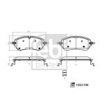 Remblokset FEBI BILSTEIN 1003198
