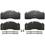 Conjunto de pastilhas de travão BERAL BCV29125TK