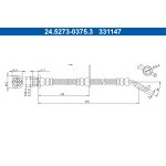 Flexible de frein ATE 24.5273-0375.3
