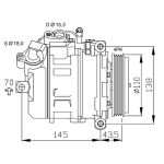 Compressor, Airconditioner NRF 32520