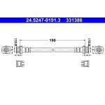 Bromsslang ATE 24.5247-0191.3