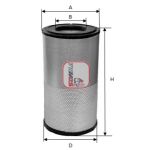 Filtro de ar SOFIMA S 7518 A