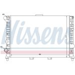 Radiador, refrigeración de motor NISSENS 60038