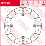 Disco de freno LUCAS TRW MST325, 1 Pieza