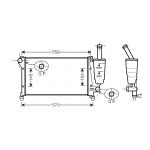 Radiateur moteur AVA COOLING FT2291