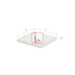 Filtre, air de l'habitacle SOFIMA S 3522 C