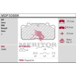 Remblokkenset, schijfrem MERITOR MDP3088K