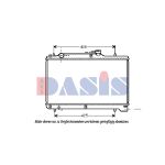 Radiateur moteur AKS DASIS 320430N