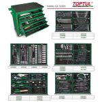 Carrinho de ferramentas com equipamento TOPTUL GT-36001