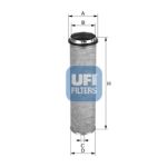 Secundair filter UFI 27.480.00