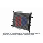 Motorradiateur  AKS DASIS 370330N