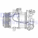 Compressor airconditioning DELPHI KLIMA CS20550