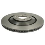 Disco de freno BREMBO 09C13711 trasero, ventilado , altamente carbonizado, 1 Pieza
