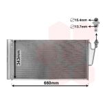 Condenseur (climatisation) VAN WEZEL 06005363