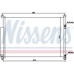 Condensator, airconditioning NISSENS 940012