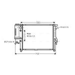 Motorkylare AVA COOLING BW2122