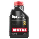 Huile moteur MOTUL 112074 SPECIFIC A40 0W40 1L