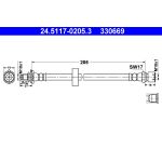 Bromsslang ATE 24.5117-0205.3