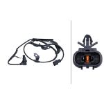 Sensor do ABS traseiro, direito HELLA 6PU 230 048-891