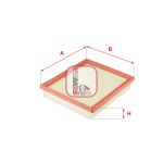Luftfilter SOFIMA S 3625 A