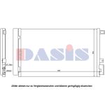Condensator, airconditioning AKS DASIS 082047N