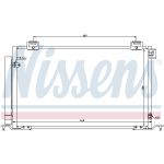 Condensator, airconditioning NISSENS 940200