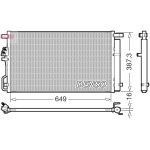 Condensor, airconditioning DENSO DCN43017