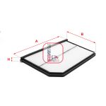 Filtre, air de l'habitacle SOFIMA S 3385 C