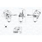 Lavacristalli - motore del tergicristallo MAGNETI MARELLI 064374900010