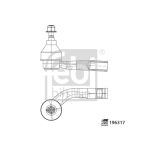Spurstangenkopf FEBI BILSTEIN 196317