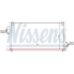 Condensator, airconditioning NISSENS 94841