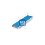 Kupéfilter UFI 34.175.00