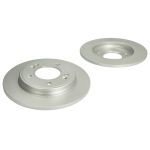 Discos de freno DELPHI BG4964C trasero, macizo, 2 Pieza