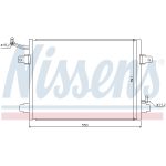 Condensator, airconditioning NISSENS 94835