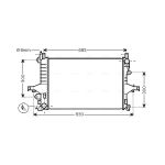 Motorkylare AVA COOLING VOA2114