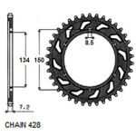 équipement, derrière SUNSTAR SUNR1-2622-48