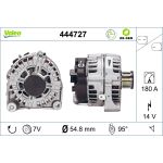 Alternatore VALEO RE-GEN REMANUFACTURED VALEO 444727