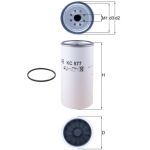 Kraftstofffilter MAHLE KC 577D
