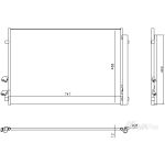 A/C-kondensor AVA COOLING VN5448D