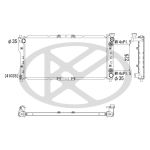 Raffreddatore motore KOYORAD PL061211