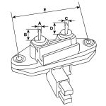 Regulador de generador HC-CARGO F 032 130 661
