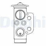 Soupape d'expansion (climatisation) DELPHI CB1022V