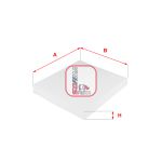 Innenraumfilter SOFIMA S 3031 C