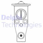 Expansieventiel, airconditioner DELPHI CB1017V