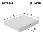 Filtro, aire habitáculo FILTRON K 1438