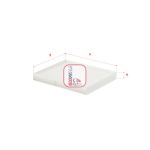 Kupéfilter SOFIMA S 3524 C