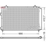 Condensator, airconditioning DENSO DCN50059