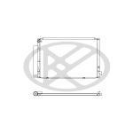 Condensatore, impianto di climatizzazione KOYORAD CD010296M0A